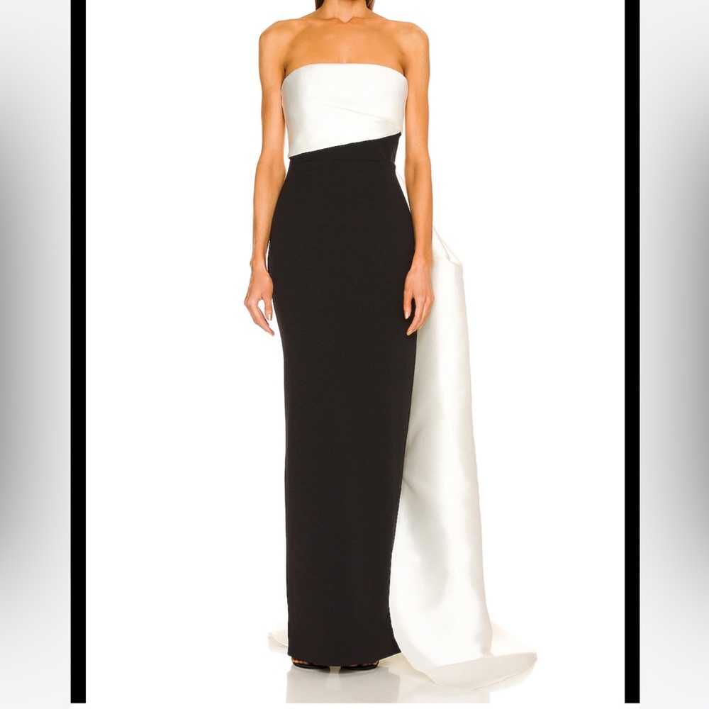 Solace London - Kinsley dress black & white never worn